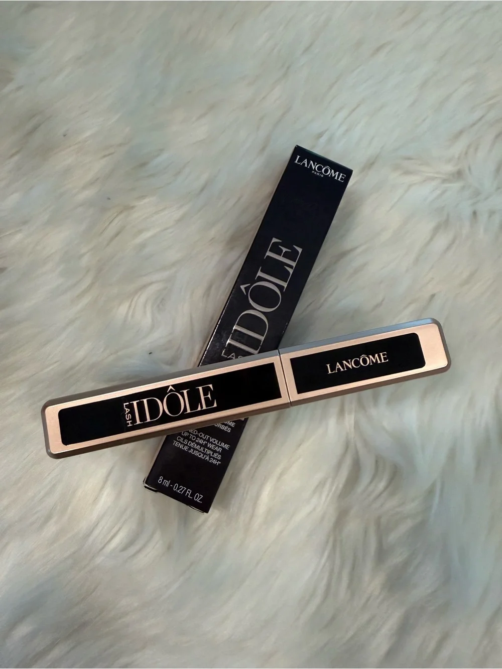 Lancôme Idôle Lash Mascara Packaging Glossy Black 01 New